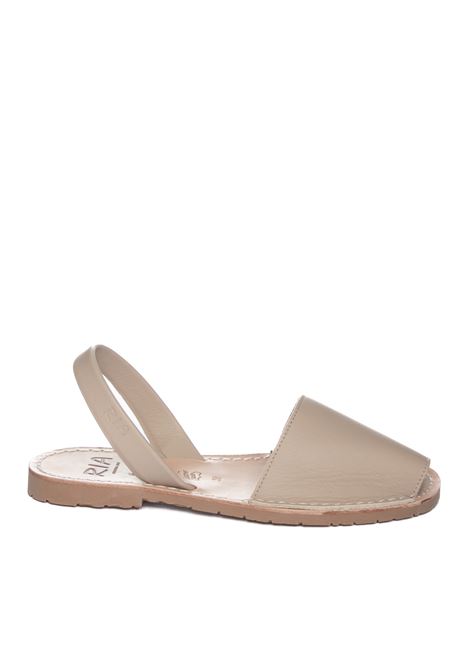 Beige flat sandal RIA MENORCA | 20002VELVET-PLAYA